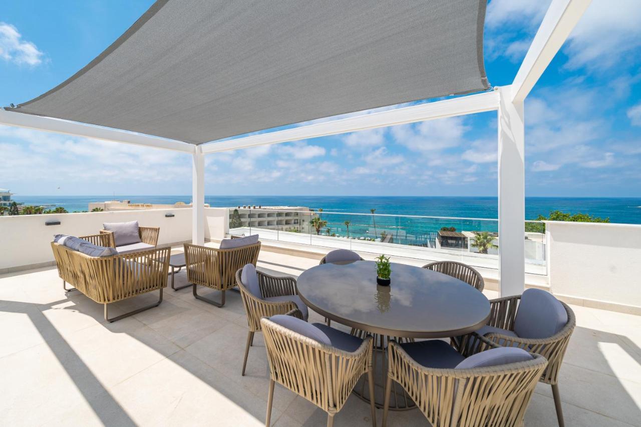 Waterside Sea View Apartments Paphos Esterno foto
