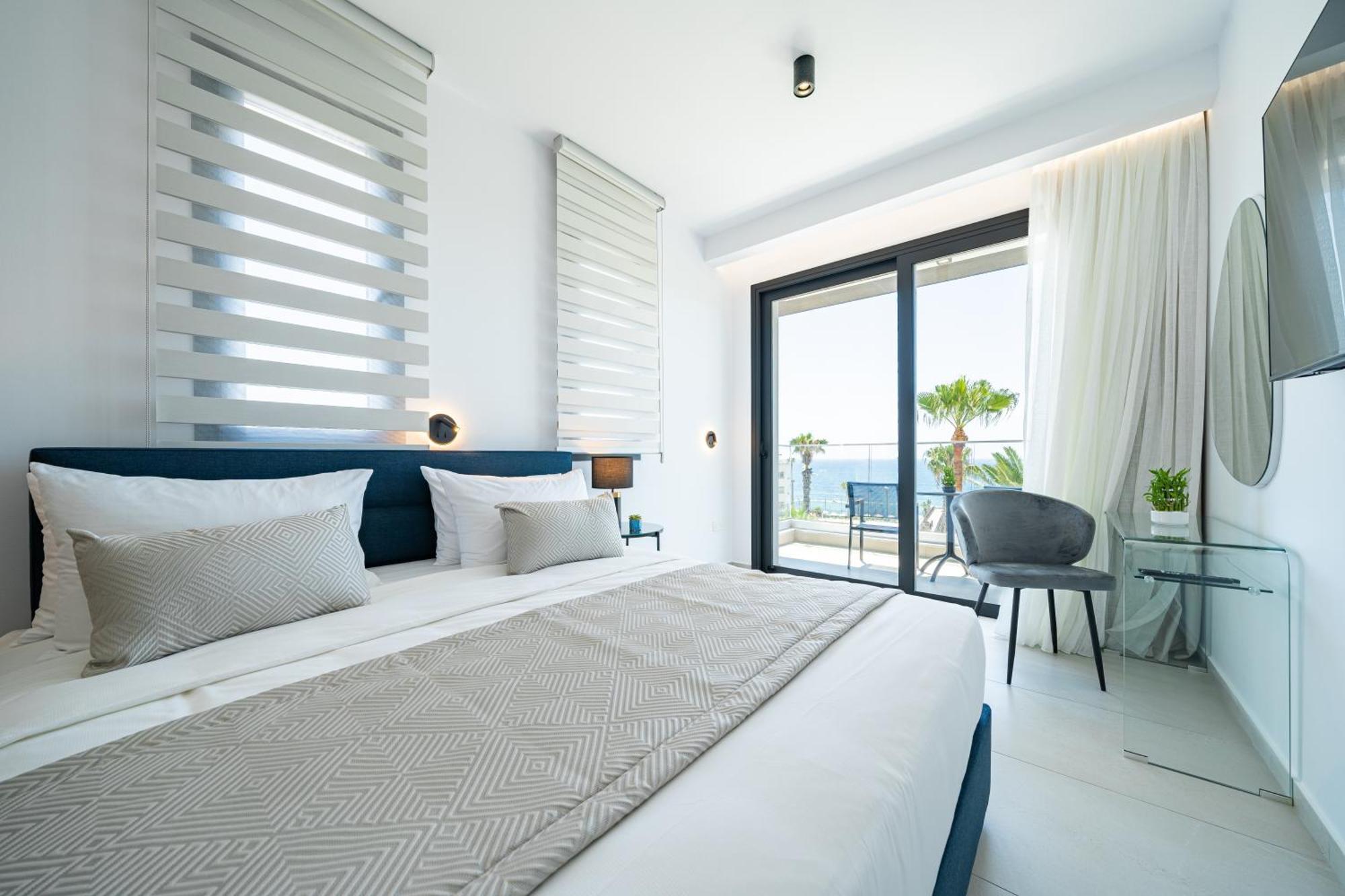 Waterside Sea View Apartments Paphos Camera foto